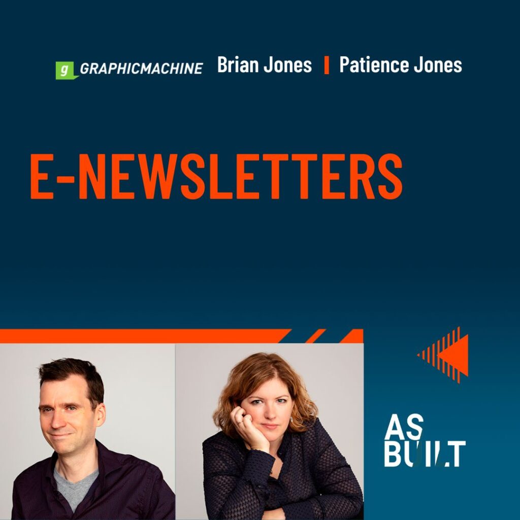 As Built Podcast Ep 36: E-Newsletters.
