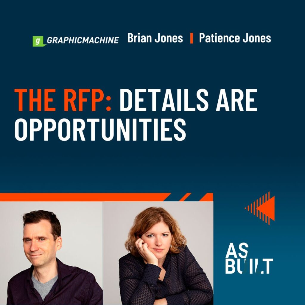 As Built Episode 89: The RFP: Details Are Opportunities.